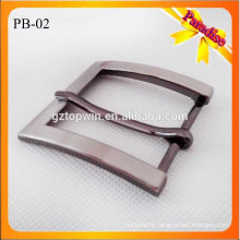 PB02 Hot sale wholesale ladies men fashion zinc alloy belt accessories metal belt pin buckle for strap 35mm